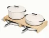 Cast Iron - Storage - Double - Cream - Ecomm