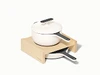 Enameled Cast Iron Mini Duo Storage - Cream - Ecomm