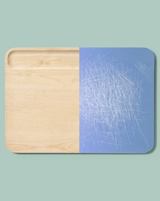 Cutting Board Tetris Module - Knife-friendly wood, made without plastics - Mobile