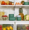 Mini Food Storage Set - Sage - Refrigerator Lifestyle