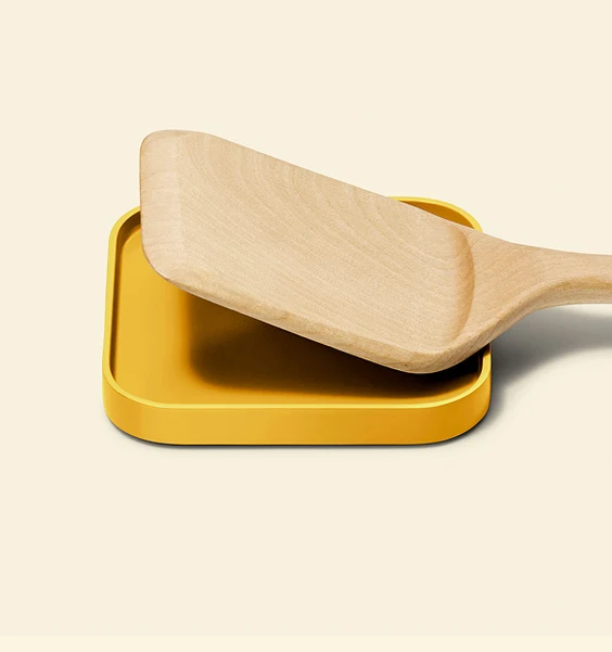 Spoon Rest - Wooden Spatula - Tetris Module - Desktop