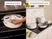 Caraway cream ceramic specialty cookware used in an oven and arranged on a stovetop.