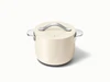 Caraway ceramic petite cooker in Cream with a matching lid.