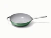 Caraway ceramic stir fry pan in Sage.
