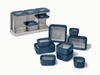Caraway complete kitchen organization bundle in Navy.