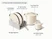 Caraway Cream rondeau, stir fry pan, stock pot, petite cooker with storage organizers shown in a labeled size and contents guide.
