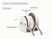 Caraway Cream mini sauce pan, mini fry pan with storage organizers shown in a labeled size and contents guide.