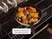 Caraway large enameled cast iron skillet roasting chicken and vegetables in an oven.