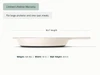 Caraway Cream cast iron 12 inch skillet dimensions. length: 18.3 in; width: 12 in; wall height: 2.5 in.