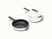 Caraway enameled cast iron mini duo in Cream.