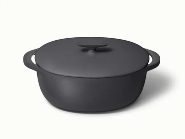 8 qt Enameled Cast Iron Oval Dutch Oven