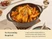Caraway oval enameled cast iron Dutch oven serving roast chicken and vegetables.