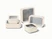 Caraway food storage set in Cream.