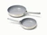 Caraway ceramic fry pan duo in Cream.