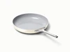 Caraway ceramic large fry pan in Cream.