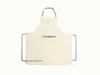 Caraway organic cotton apron in Cream.