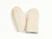 Caraway oven mitts in Cream.