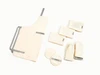 Caraway linens set in Cream.