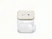 Caraway medium glass airtight container in Cream.
