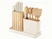 Caraway knife & utensil set in Cream with kitchen shears.