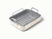 Caraway roasting pan with rack in Cream.