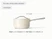 Caraway Cream ceramic sauce pan dimensions. length: 15.3 in; diameter: 8 in; wall height: 5.8 in; capacity: 3 qt.