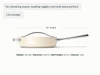 Caraway Cream ceramic small sauté pan dimensions. length: 20 in; diameter: 10.5 in; wall height: 2.5 in; capacity: 3 qt.