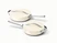 Caraway ceramic sauté pan duo in Cream.
