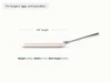 Caraway Cream ceramic square griddle pan dimensions. length: 19.5 in; width: 11 in; wall height: 0.9 in.
