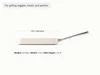 Caraway Cream ceramic square grill pan dimensions. length: 19.5 in; width: 11 in; wall height: 1.4 in.