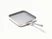 Caraway ceramic square grill pan in Cream.