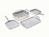 Caraway squareware set in Cream.