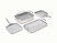 Caraway squareware set in Cream.