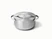 Caraway stainless steel dutch oven with a matching lid.