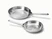 Caraway stainless steel fry pan duo bundle.