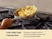 Hand tossing a cooked rice dish in a stainless steel mini fry pan on a stove.
