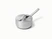 Caraway stainless steel mini sauce pan with a matching lid.