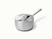 Caraway stainless steel sauce pan with a matching lid.