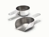 Caraway stainless steel scoop & measuring cup.