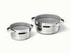 Caraway stainless steel steamer duo.