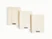 Caraway tea towels in Cream.