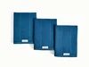 Caraway tea towels in Navy.