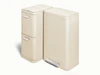Caraway trash & recycling duo (rectangular) in Cream.