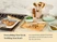Caraway wooden utensils in a holder and on a cutting board beside food storage containers.